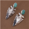 Arrowhead Turquoise Earrings