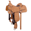 Russet RO Conventional Chocolate Inlay Team Rope Saddle