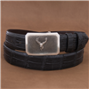 Mesa Buck Crosshatch Buckle with High Polished Border