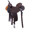 Chocolate 1/2 Breed Quilt Cheyenne Round Barrel Saddle