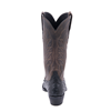 Ladies 13" Black Full Quill Ostrich Tobac Winn Cowboy Boot