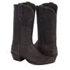 Ladies 12" Tobac Goat Short Boots Mini Vibram Sole