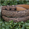 Vintage Peat Elephant 1 1/2" Belt