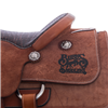 Burns Chestnut Elephant Seat Bulldogging Saddle