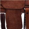 Burns Chestnut Elephant Seat Bulldogging Saddle
