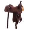 Burns Chocolate SO/RO Reiner Cow Horse - Conventional - 1/2 Waffle D. Daisy 