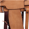 Russet RO Square Cheyenne Roll Team Rope Saddle