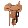 Russet RO Conventional Chocolate Inlay Team Rope Saddle
