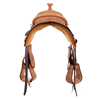 Russet RO Conventional Chocolate Inlay Team Rope Saddle