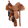 1/2 Russet Conventional 1/4 Wyo Team Rope Saddle