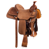 1/2 Russet Conventional 1/4 Wyo Team Rope Saddle