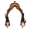 Russet RO Conventional 1/4Wyo Chocolate Pad Team Rope Saddle