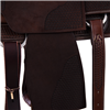 3/4 Chocolate Square Basket Standard Team Rope Saddle