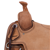Russet RO Semi Square Celtic Border Rope Saddle 
