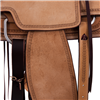 Russet RO Semi Square Celtic Border Rope Saddle 