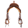 Burns Russet Team Roper Saddle