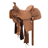 Russet RO Conventional Beadline 1/4 Spider Team Rope Saddle