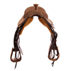 Russet RO Conventional Beadline 1/4 Spider Team Rope Saddle