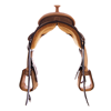 Russet RO Conventional Beadline 1/4 Spider Team Rope Saddle