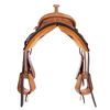 Team Rope Two Leather Snake Wyo Saddle