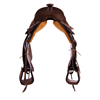 Burns Chocolate RO Rope Saddle - Conventional - No Tooling 