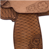 Burns 3/4 Russet SO 1/4 Antique Russet RO - Conventional - Geo/Floral with Old World Cross/DDaisy - 