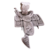Large Saddle Pendant