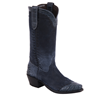 Ladies 13" Navy Break Nile Tipped Cowboy Boot