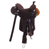CHOCOLATE RO LIGHTWEIGHT VERSATILITY SADDLE- ROUND- SINGLE INSKIRT- CHEYENNE- HARD SEAT