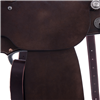 CHOCOLATE RO LIGHTWEIGHT VERSATILITY SADDLE- ROUND- SINGLE INSKIRT- CHEYENNE- HARD SEAT