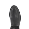 Ladies Black Bison Roughout Roper Boots