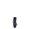 Ladies Navy Boar Suede and Alligator Short Boot