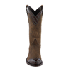 Ladies Brown Break Lamb and Alligator Cowboy boot