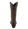 Ladies Brown Break Lamb and Alligator Cowboy boot