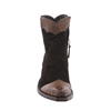 Ladies Brown Rough Out and Cigar Caiman Short Boot
