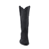 Ladies Black Break Lamb Buckstitched Cowboy Boots