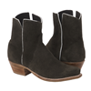 Ladies Mortar Brown Roughout Shorty Cowboy Boot