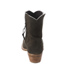 Ladies Mortar Brown Roughout Shorty Cowboy Boot