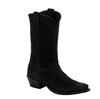 Ladies Black Nubuck Cowboy Boot