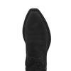 Ladies Black Nubuck Cowboy Boot