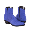Ladies Airspace Blue Alligator Shorty Boots