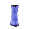 Ladies Airspace Blue Alligator Shorty Boots