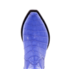 Ladies Airspace Blue Alligator Shorty Boots