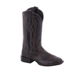 Ladies Orange Stitched Tobac Goat Cowboy Boots