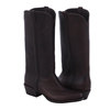 Ladies Mocha Bison Tall Cowboy Boots