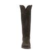 Ladies 18" Forest Green Boar Suede Cowboy Boots