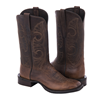 Ladies Swan Stitch Canella Goat Cowboy Boot