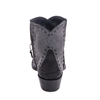 Ladies Shorty Grey Break Goat WT HF Full BK Buckstitch