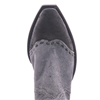 Ladies Shorty Grey Break Goat WT HF Full BK Buckstitch