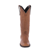 Ladies Cognac Bison Cowboy Boots Mini Vibram Sole